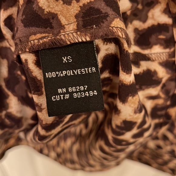 BCBGMaxAzria Leopard Blouse - Picture 5 of 6